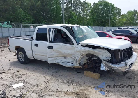 2007 Chevrolet Silverado 1500 Classic Ls из США, поврежденный, VIN 2GCEC13V771118393